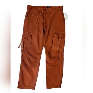 AG Men's Stylish Copper Cargo Pants NEW $215 MSRP